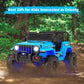 12V Kids Ride-on Jeep Car with 2.4 G Remote Control-Blue