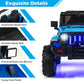 12V Kids Ride-on Jeep Car with 2.4 G Remote Control-Blue