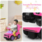 3 in 1 Ride on Push Car Toddler Stroller Sliding Car with Music-Pink