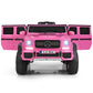 12V Licensed Mercedes-Benz Kids Ride On Car-Pink