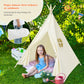 Foldable Kids Canvas Teepee Play Tent