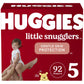 Huggies Little Snugglers Baby Diapers Size 5; Count 92