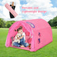 Kids Galaxy Starry Sky Dream Portable Play Tent with Double Net Curtain-Pink