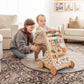 Tiny Land® Versatile Natural Wooden Baby Walker
