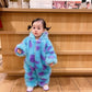 Cute Animal Baby Jumpsuit With Hooded Zipper
