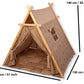 Bunny Play Tent & Play Mat | Indoor Teepee for Kids
