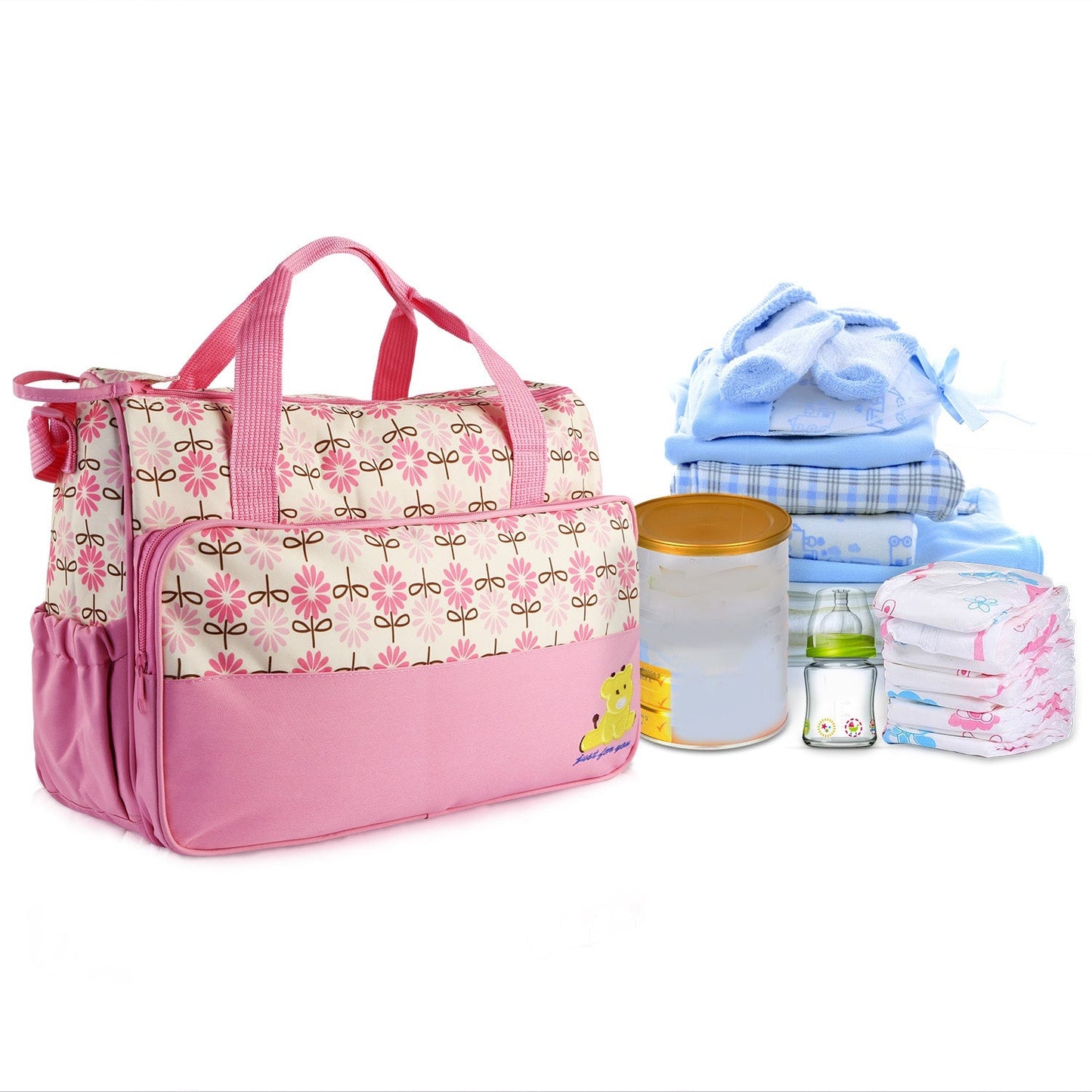 GBruno 5PCS Baby Nappy Diaper Bags