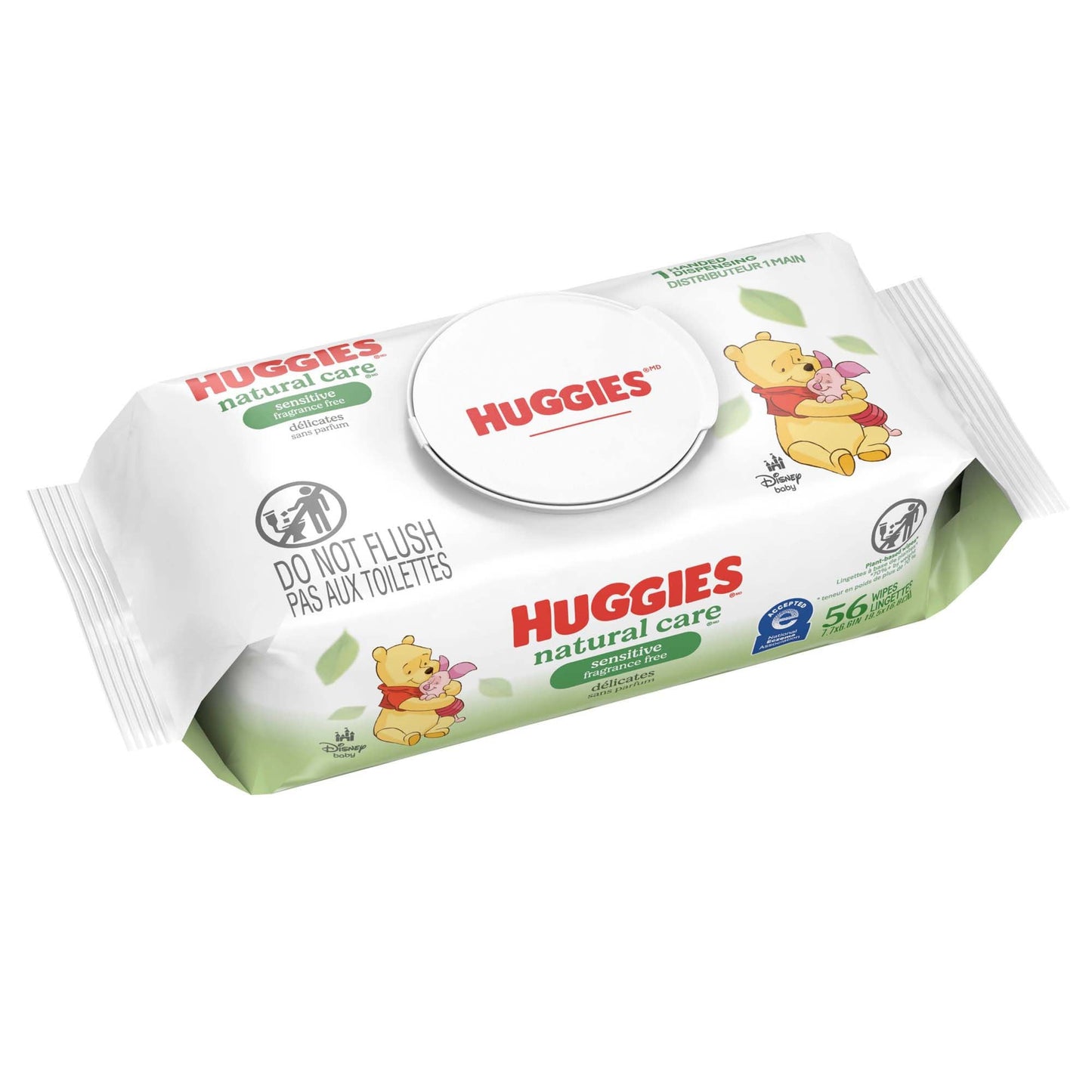 Huggies Natural Care Fragrance-Free Alcohol-Free Baby Wipes