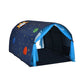 Kids Galaxy Starry Sky Dream Portable Play Tent with Double Net Curtain-Blue