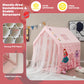Large Kids Play Tent with Removable Cotton Mat-Pink